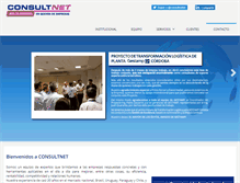 Tablet Screenshot of consultnet.com.ar